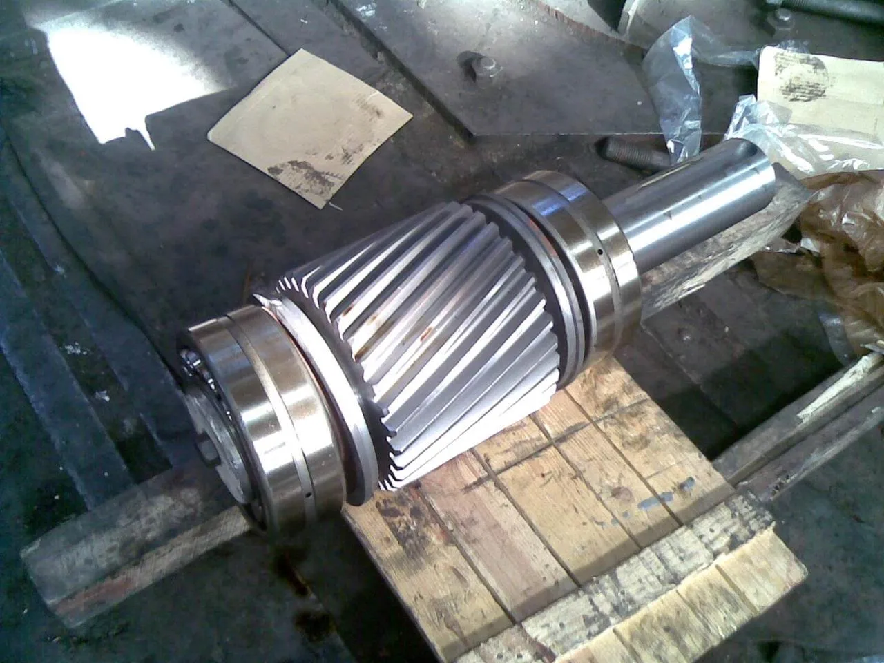 Редуктор РМ-400-20 крановий  циліндричний двоступінчатий