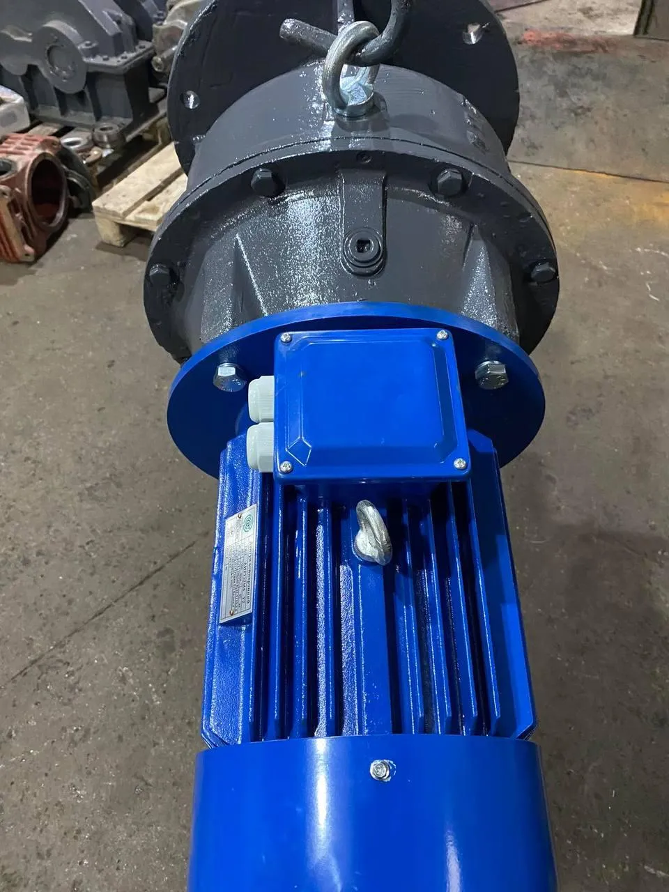 МПО1М-10-7,34-3/195 Мотор-редуктор одноступінчатий планетарний, редуктор МПО1М-10-7,34-3/195 планетарний