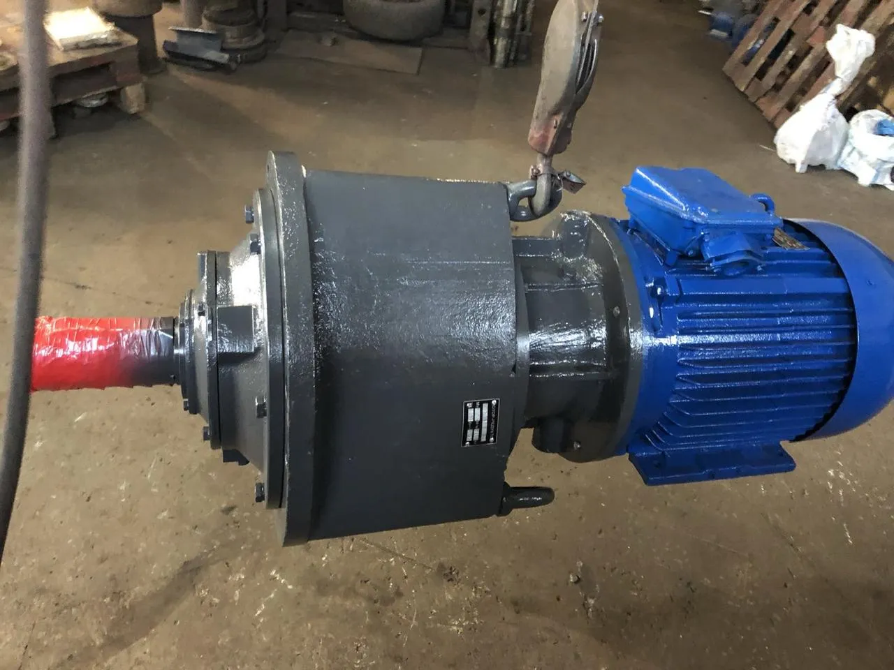 МР3-500-14-8 Мотор-редуктор трёхступенчатый планетарный, редуктор МР3-500-14-8 планетарный