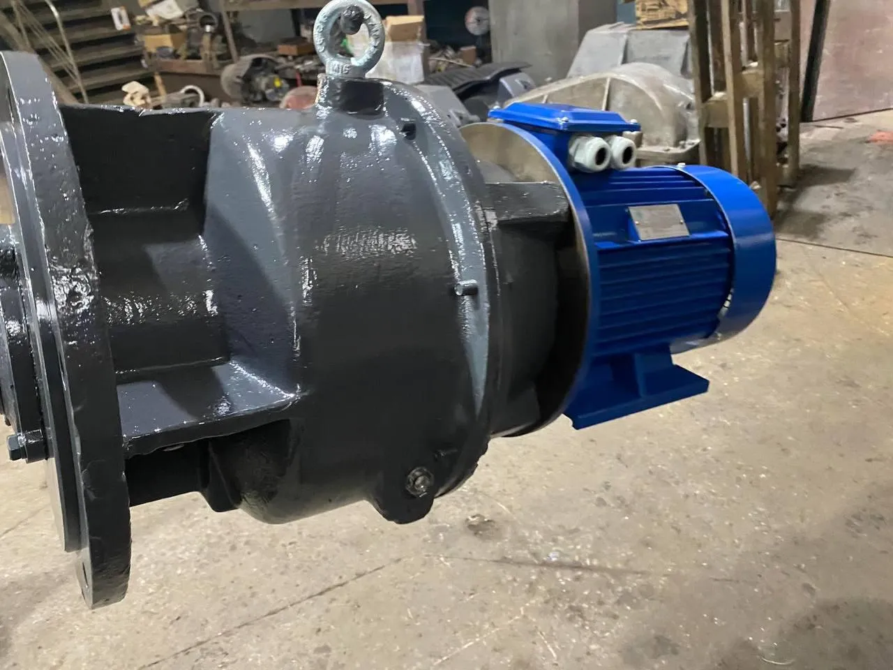 МПО1М-10-7,34-3/195 Мотор-редуктор одноступінчатий планетарний, редуктор МПО1М-10-7,34-3/195 планетарний